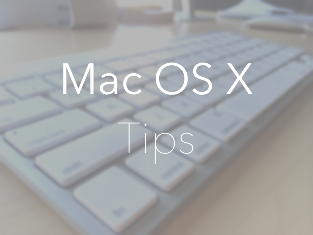 Max OS X