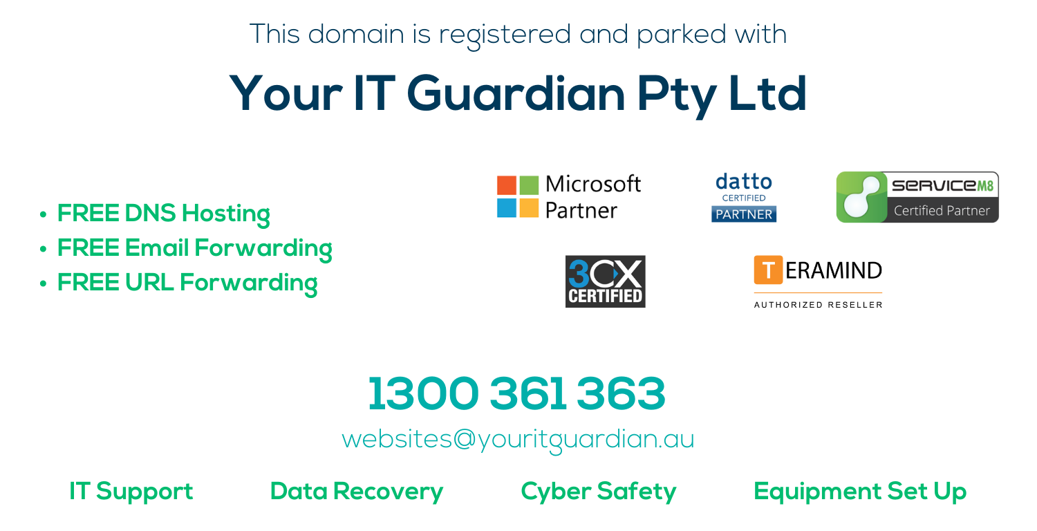 Your IT Guardian - Parked Domain